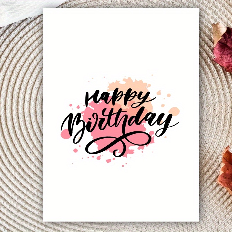 1pc, Happy Birthday Card, Funny Birthday Card, Creative Birthday Card ...