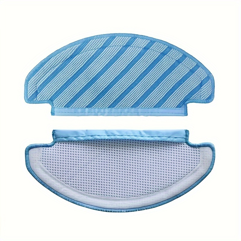 10pcs washable microfiber mop pads compatible with     t8   t8 max t8 t8 series t9 n8 n8 pro plus n8 pro   vac   vac max   vac station robots for dusting brush replacement heads details 1