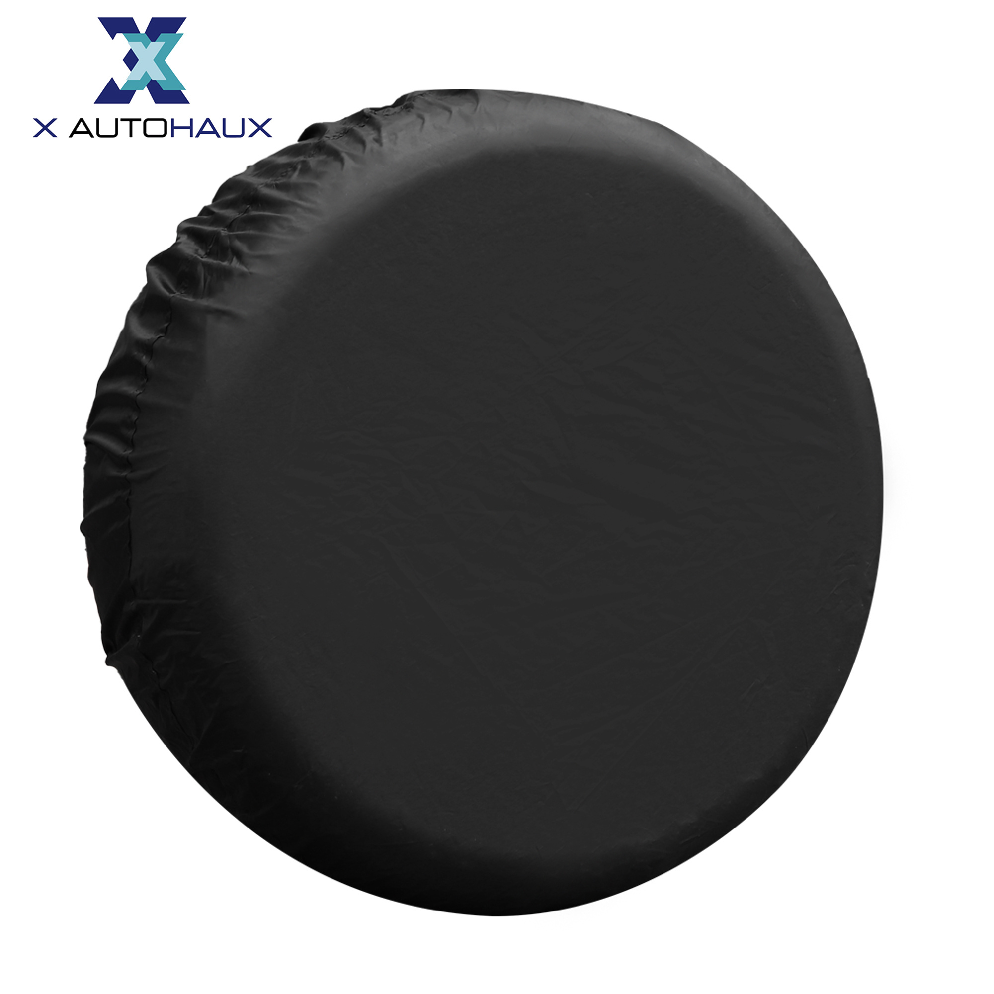 TEMU X Autohaux Universal 190t Polyester Spare Tire Cover For Trailer Rv Suv Truck Wheel Suitable For Tires Fit Overall Wheel Diameter 15/16/17 Inch
