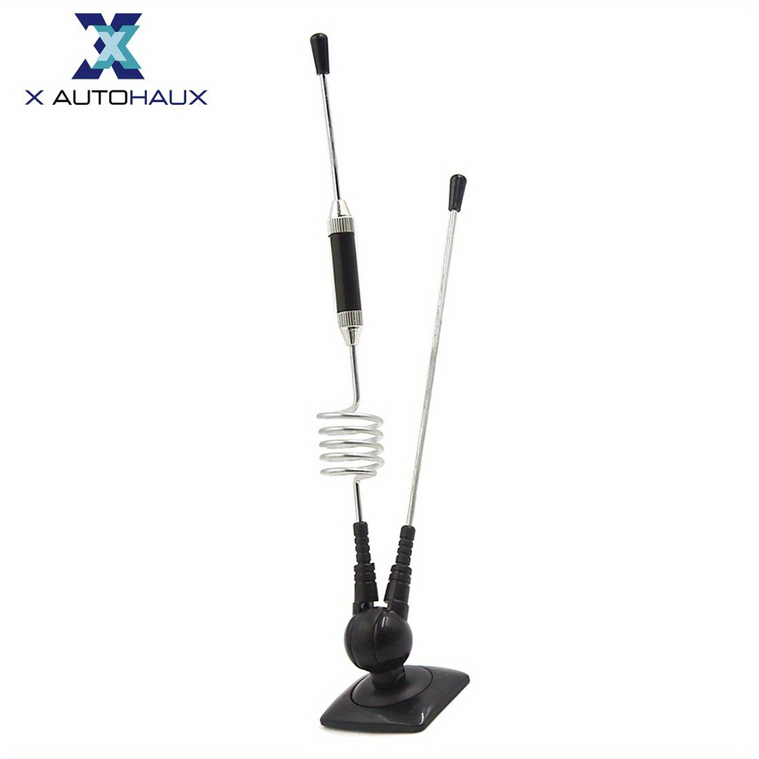 

X Autohaux Universal Black Adjustable Decorative Antenna For Car Vehicle