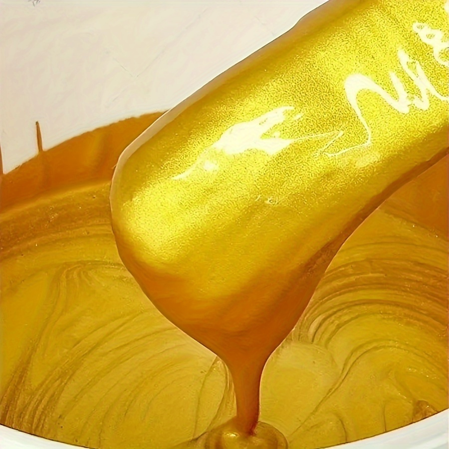 20ml/bottle Coarse Particles Metallic Flash Golden Powder Mica Powder Glitter Metal Color Dye for Epoxy Resin Slime Candle Wood Furniture Paint DIY Craft Resin Casting Molds