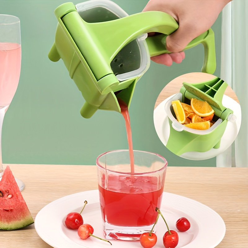 1pc multifunctional manual juicer handheld plastic lemon citrus squeezer portable non     details 0