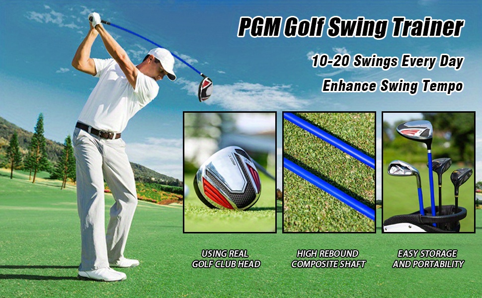 Flexible Shaft Best Swing Tempo Trainer Golf Swing Trainer Aid