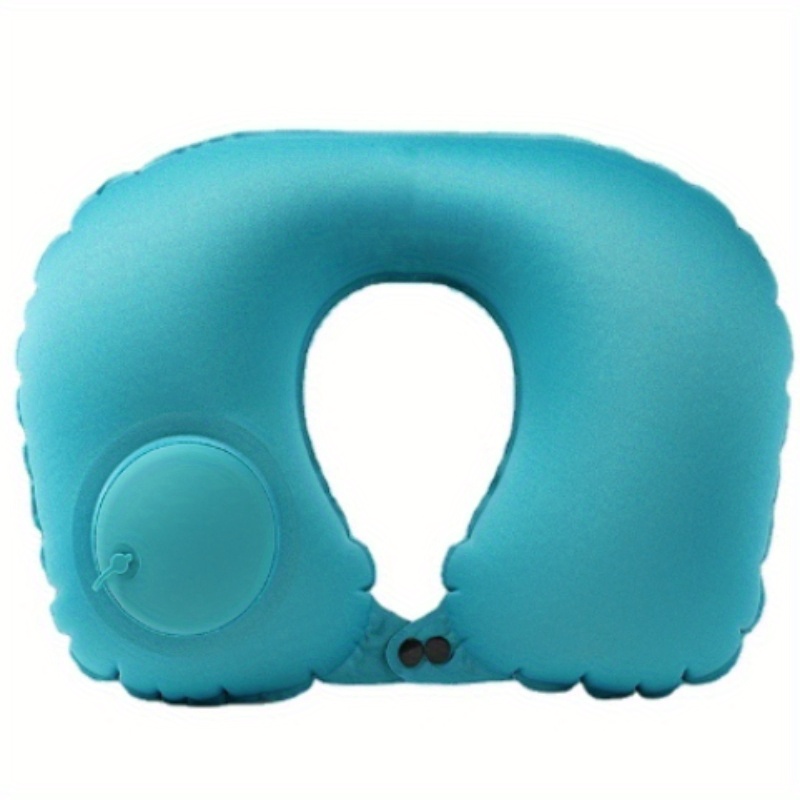 

Inflatable Travel Pillow Portable Inflatable Neck Pillow U-shaped Pillow Push Inflatable Auto Inflatable Travel Pillow