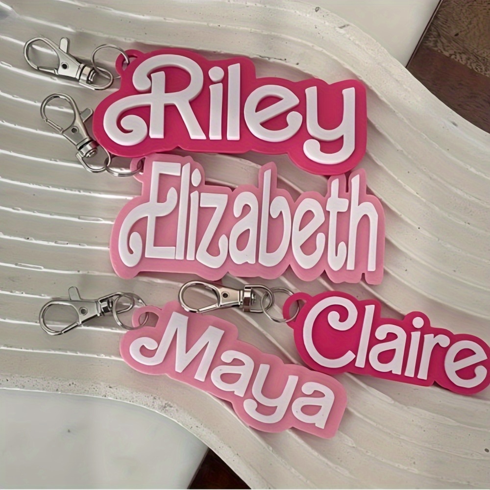 

Keychain Personalized Tag - Doll , &