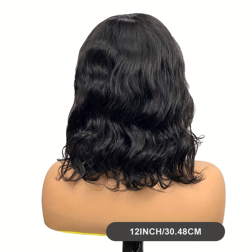 13x4 HD Lace Frontal Bob Wig Human Hair 180 Density Glueless Amazon.com : Keytac Bob Wig Human Hair 13x4 HD Lace Front  main image 4