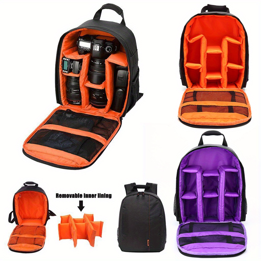 

Slr/dslr Camera Backpack Shoulder Bag Travel Case For