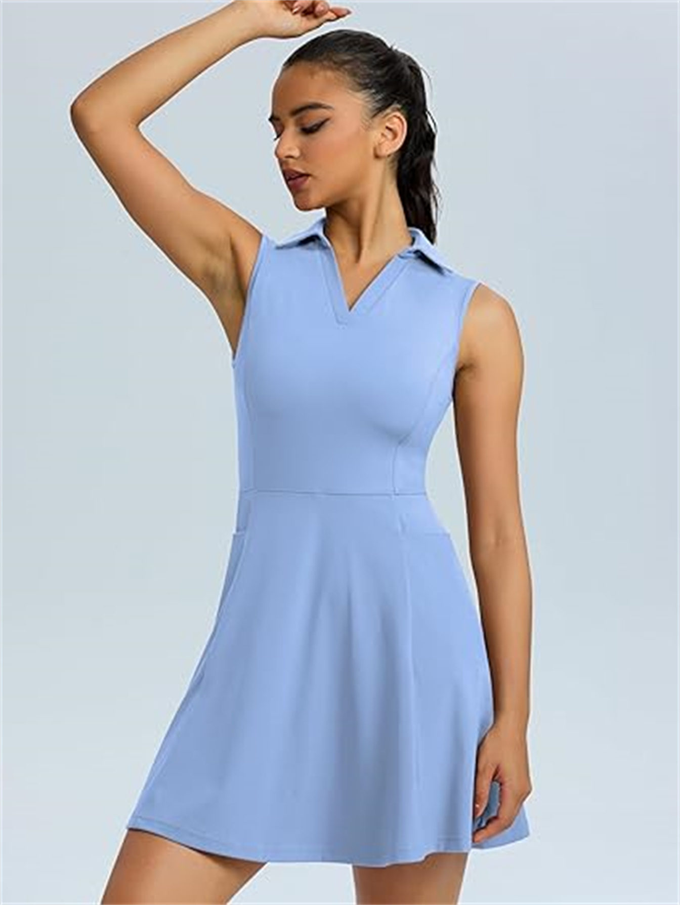 women tennis dress golf dresses athletic dresses shorts - Temu