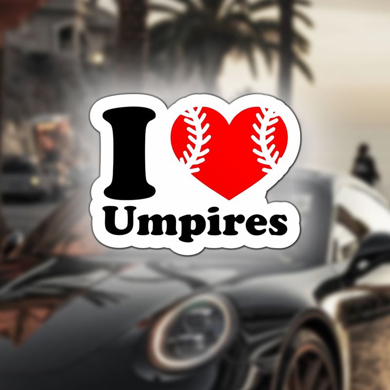 

'i Umpires' - , For Helmets & Masks, & Decal