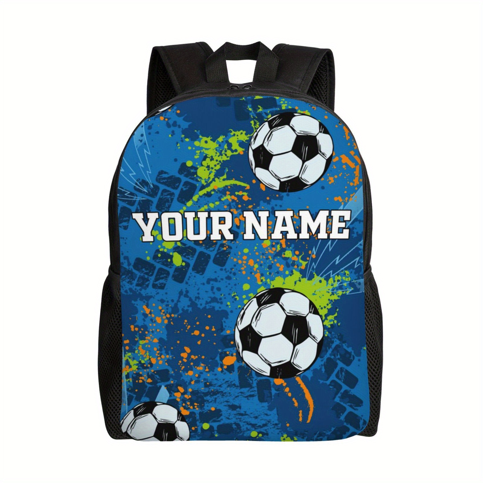 Soccer themed backpack online