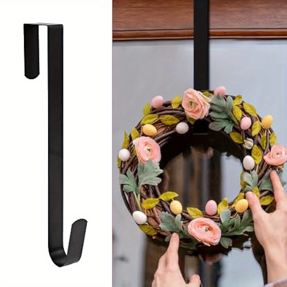

Hanger For Front Door, Single Hook On Metal Door