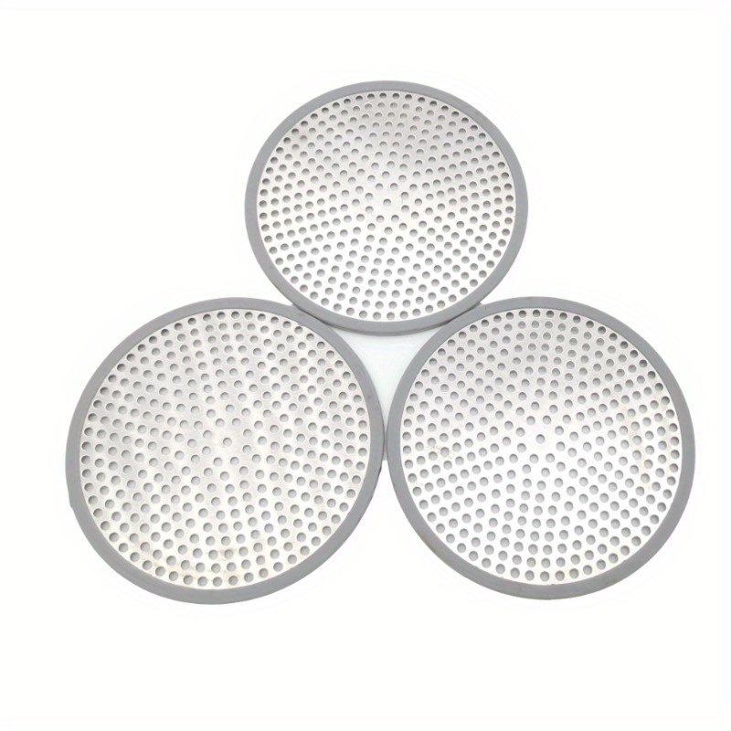 

1pc Stainless Steel Floor Drain Cover, Anti-clogging Hair Filter For Bathroom, Strainer, Net, Christmas/halloween Gift Decoration