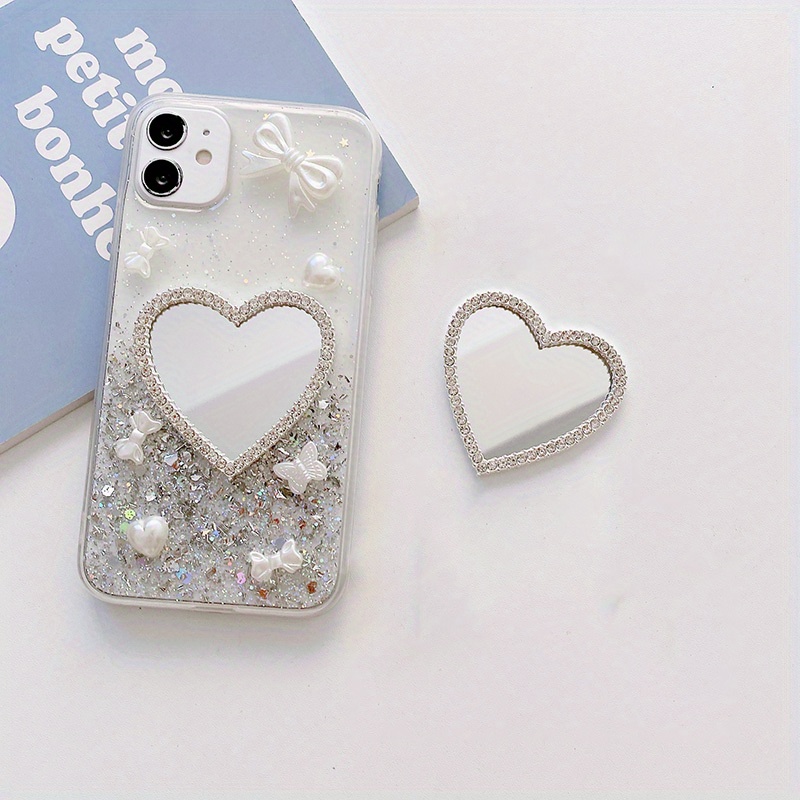 

1pc -shaped Rhinestones, Adhesive Backing - Phone For Drop