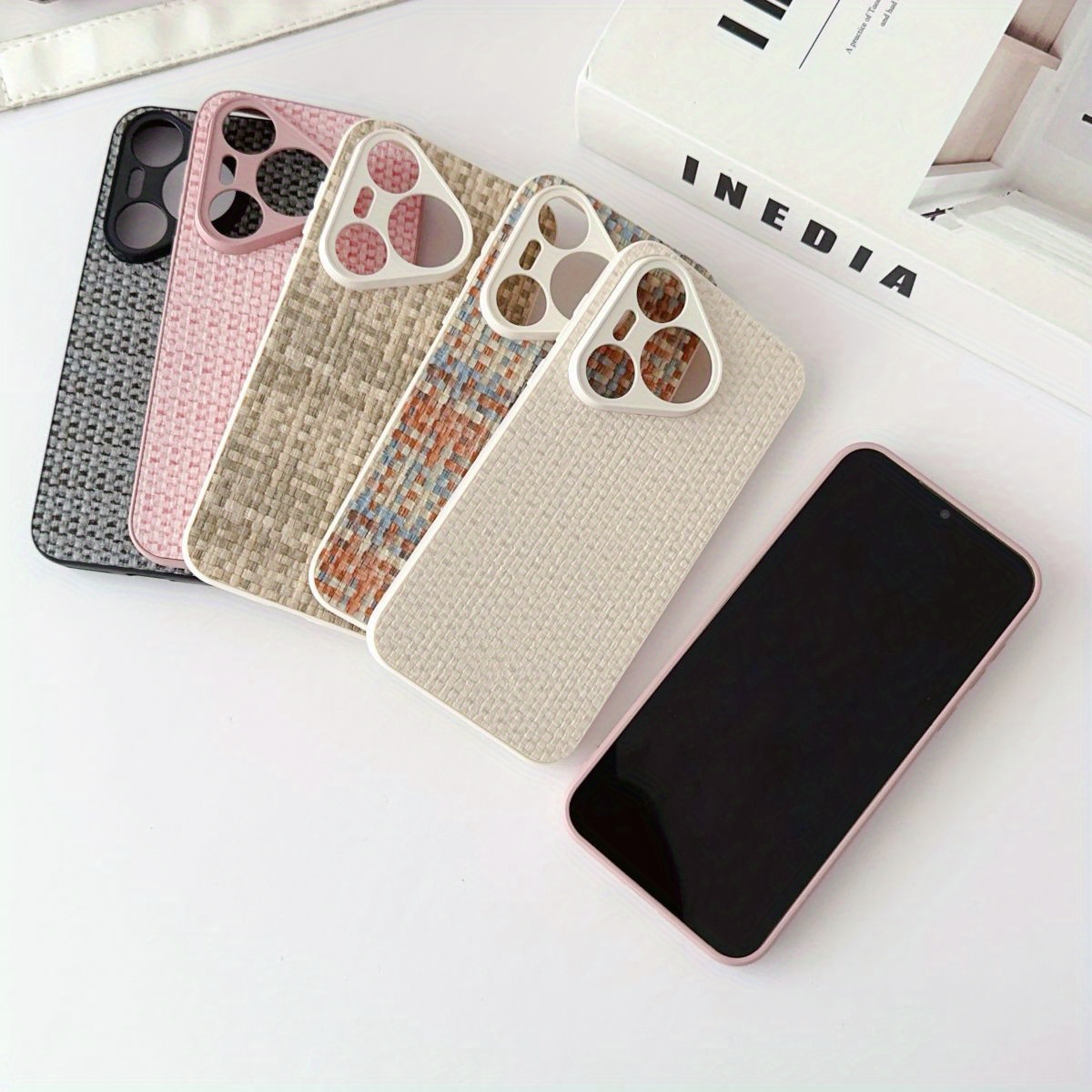 2-in-1 Braided Pattern Phone Case for Huawei Pura 70 pro ultra_voghion.com