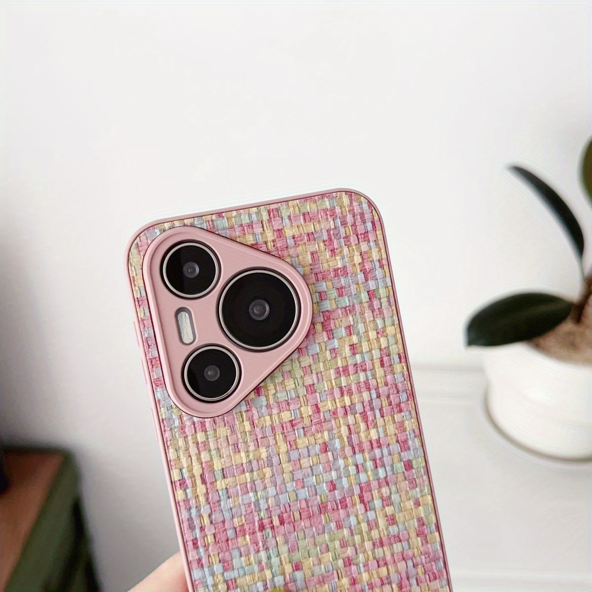 2-in-1 Braided Pattern Phone Case for Huawei Pura 70 pro ultra_voghion.com