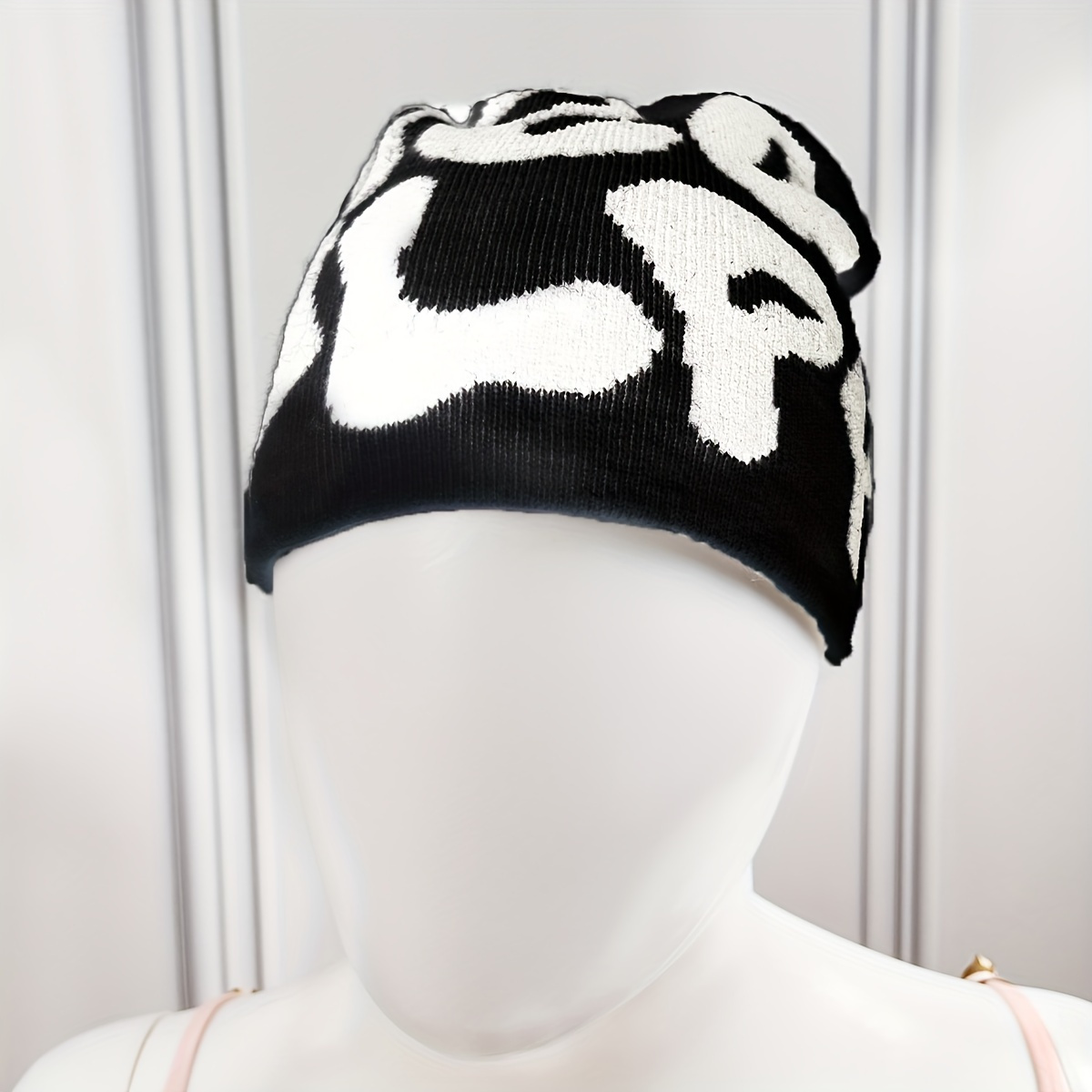 1pc mens y2k beanie winter knit skull cap unisex hip hop - Temu