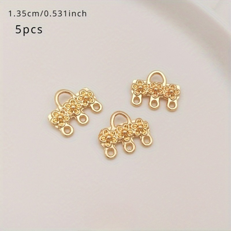 5pcs/pack Hair Stick Earrings Tassel Pendant Drop Ornament Jewelry Additions Handmade Materials