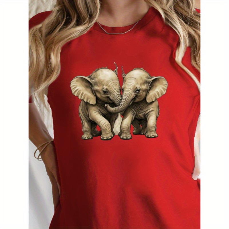 

2 Playing Pure Cotton Women's Tshirt Comfort Fit