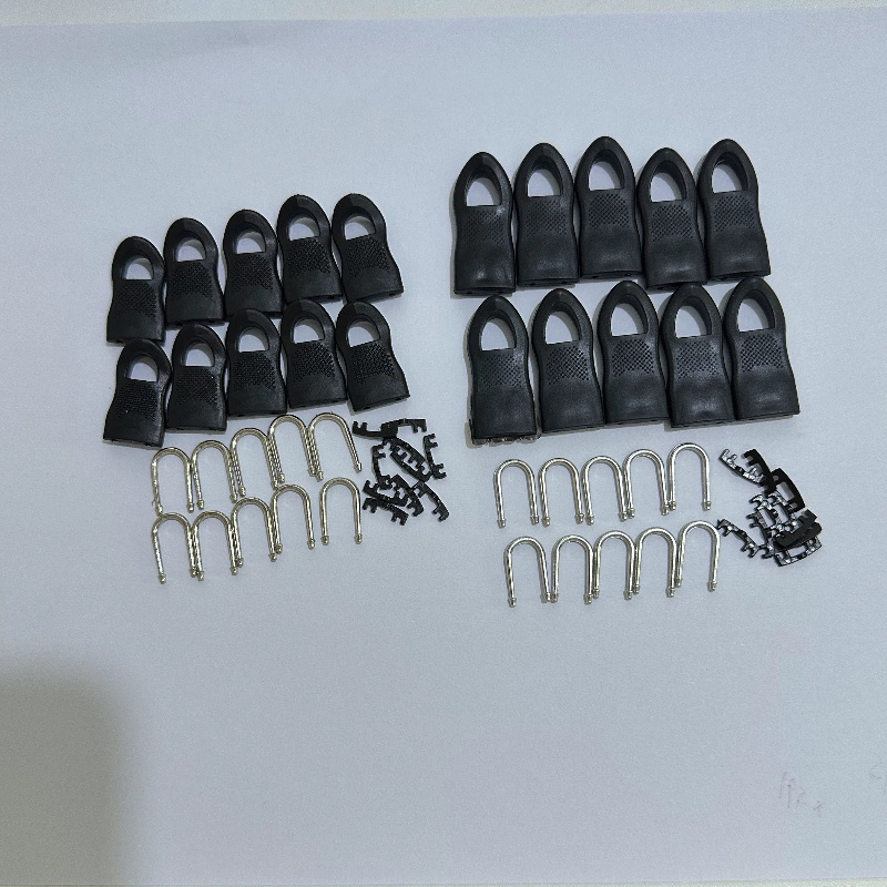 10pcs-20pcs Universal Detachable Zipper Head Additions - Perfect For Luggage, Schoolbags, Coats, And Jeans - Durable Alloy And Rubber Replacement