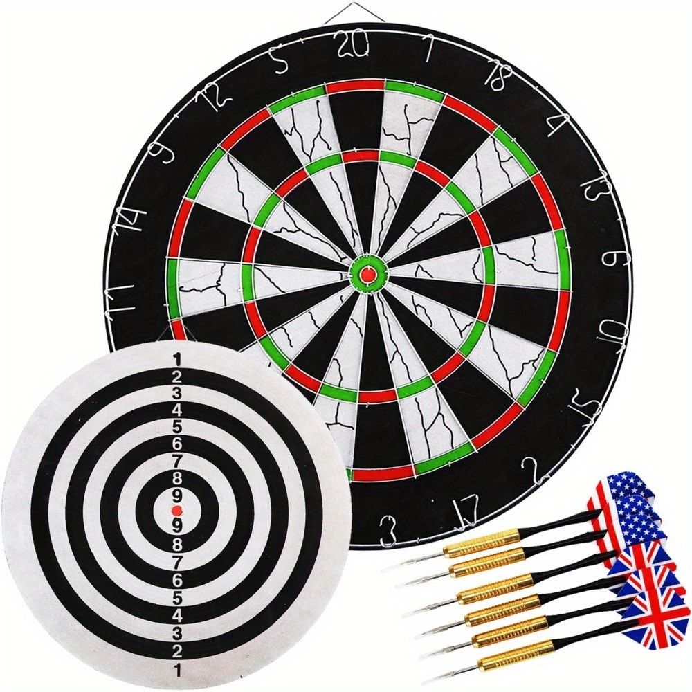 Professional Darts Dart Throwing Game Double Sided Dart Board