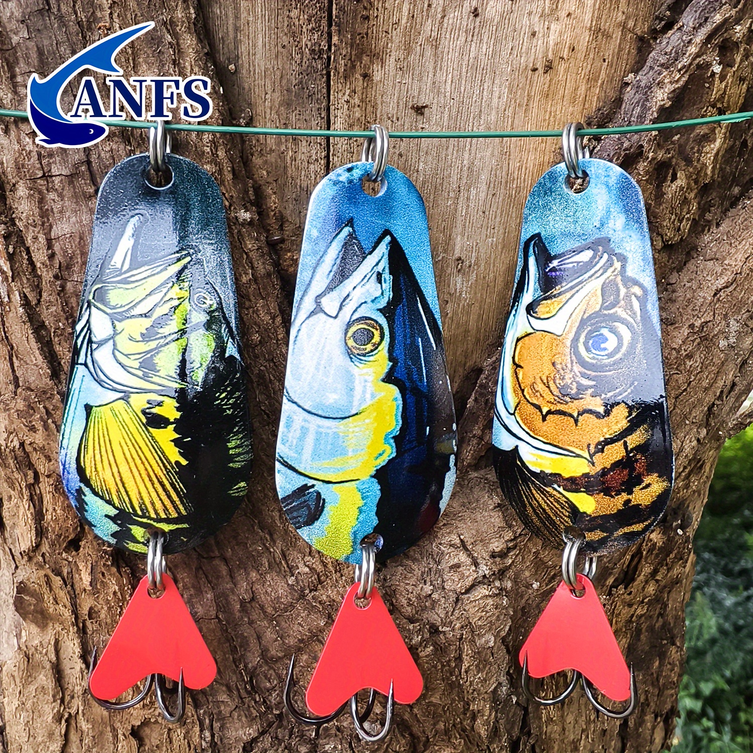 * 1pc Fishing Lures Fishing Spoons Fishing Bait Trout Lures * Lures Fishing  Spoons Lures 28g/0.98oz