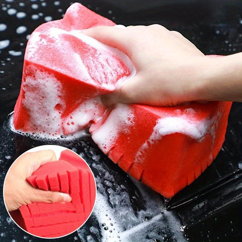 

1pc Car Sponge: Large Cut Foam , , , Non , Car Cleaning - Accessories