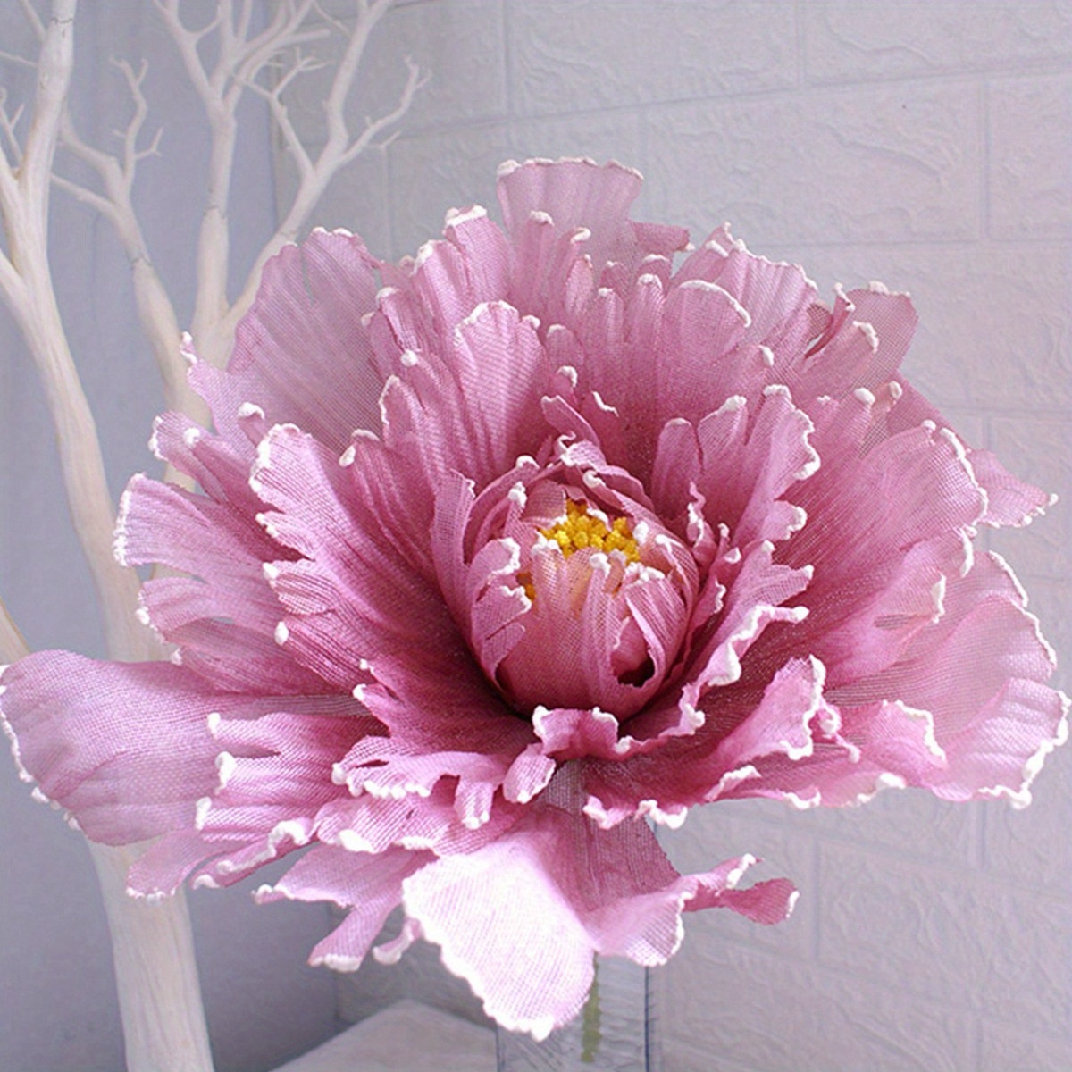 

15.7in Artificial Large Peony Flower Wedding Background Arch Decoration Fake Flower Shopping Mall Window Display Studio Props Art