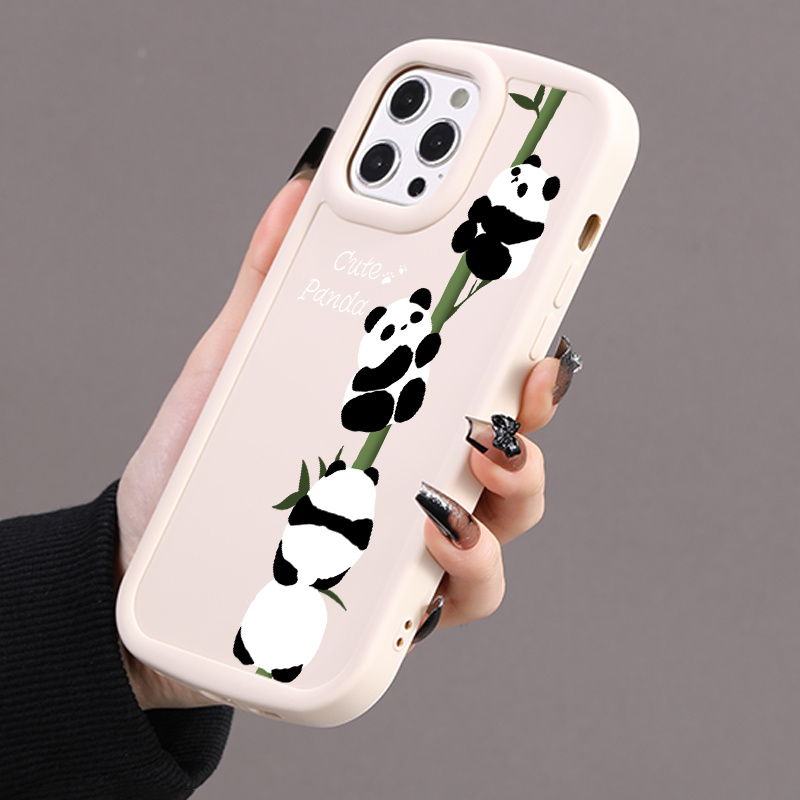 Luxury Silicone Graphics Anime Panda Phone Cases For Iphone 15 14 13 12 ...