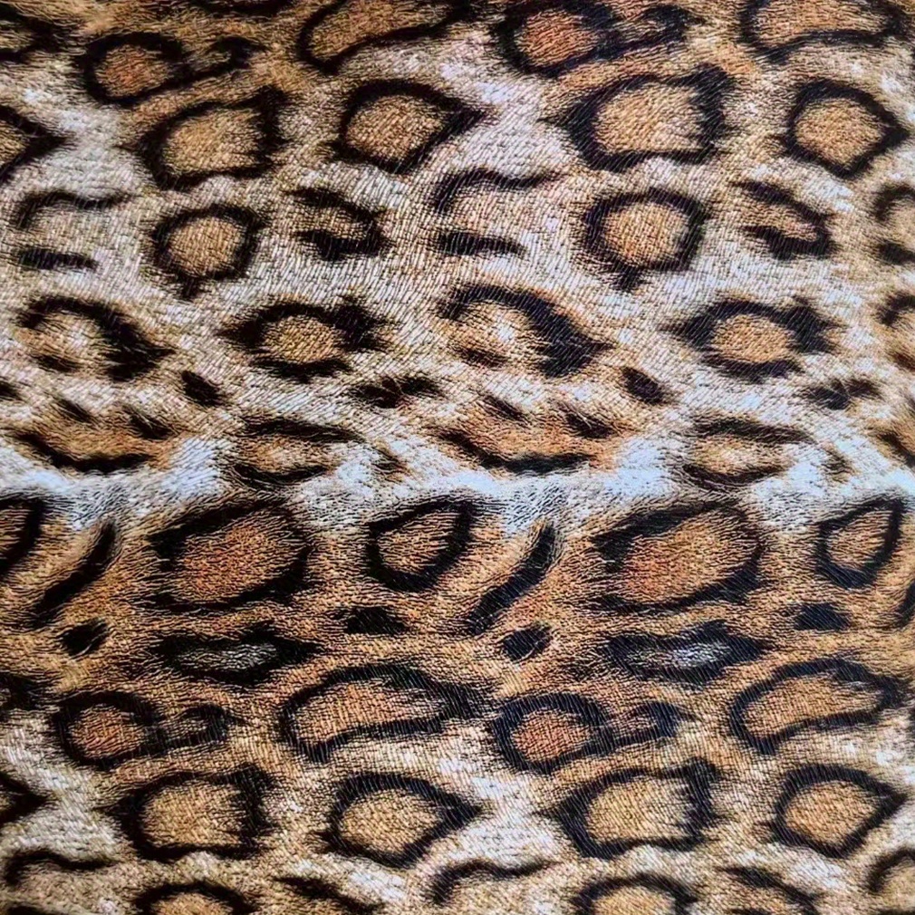 BUNDLE NEW Faux Animal Print Suede fashion Leather Fabric and Weave Leather Fabric