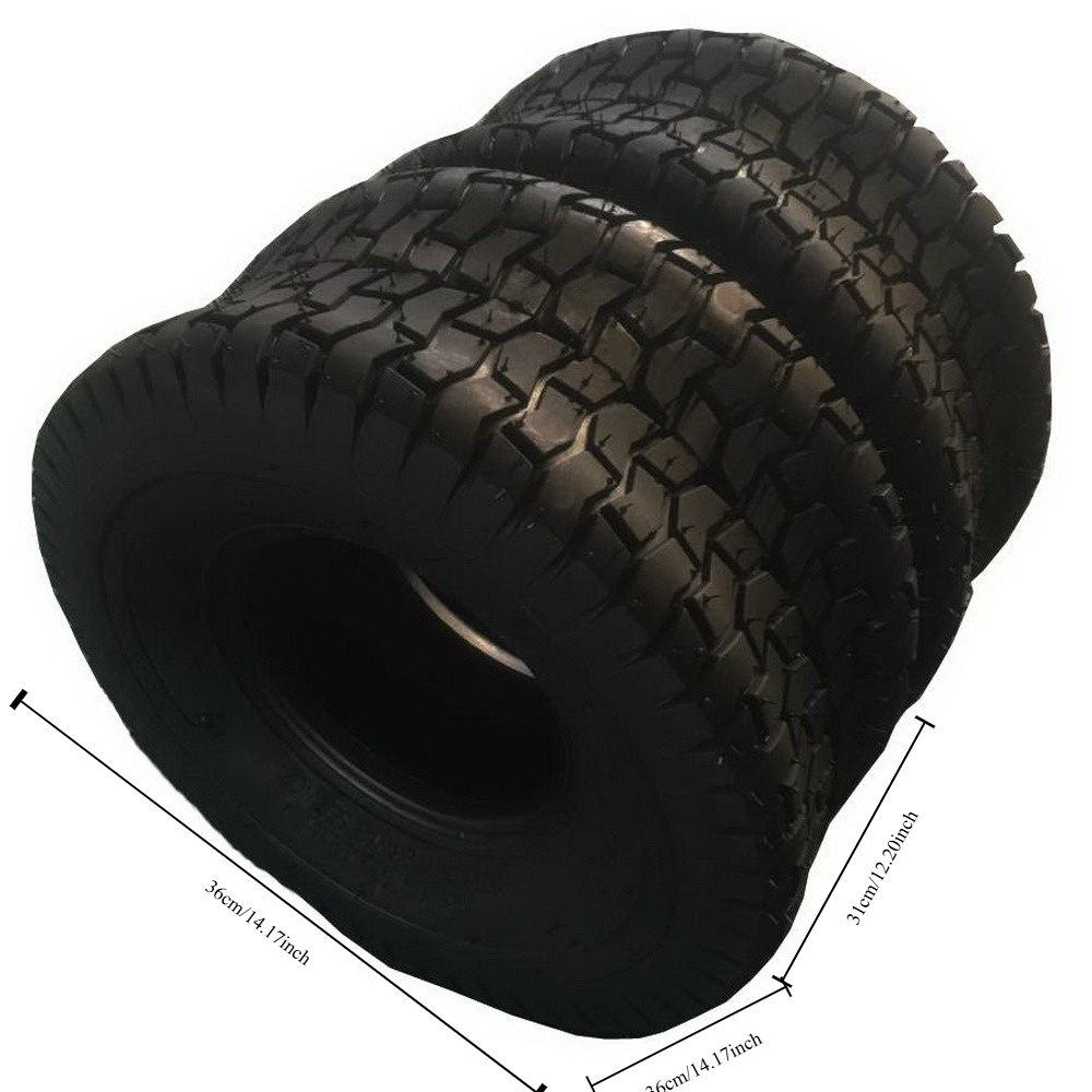 Coppia Tubi Interni Pneumatici 15x6,00-6 Rasaerba 15X6-6, 15X6x6, 15 - Foto 9