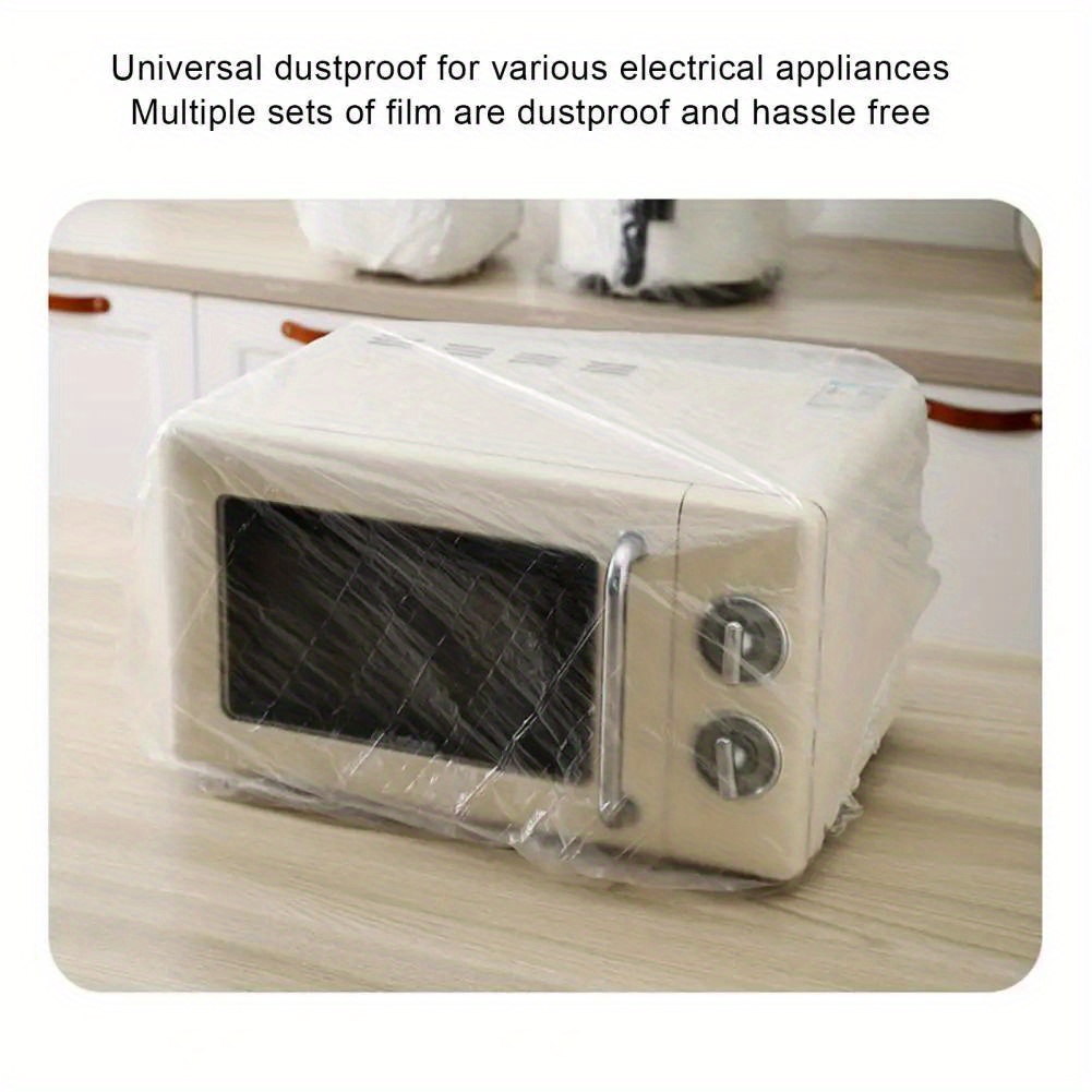 50 100pcs dust cover for appliances disposable dust cover   kitchen appliance covers scratch proof protection for small devices oven details 10