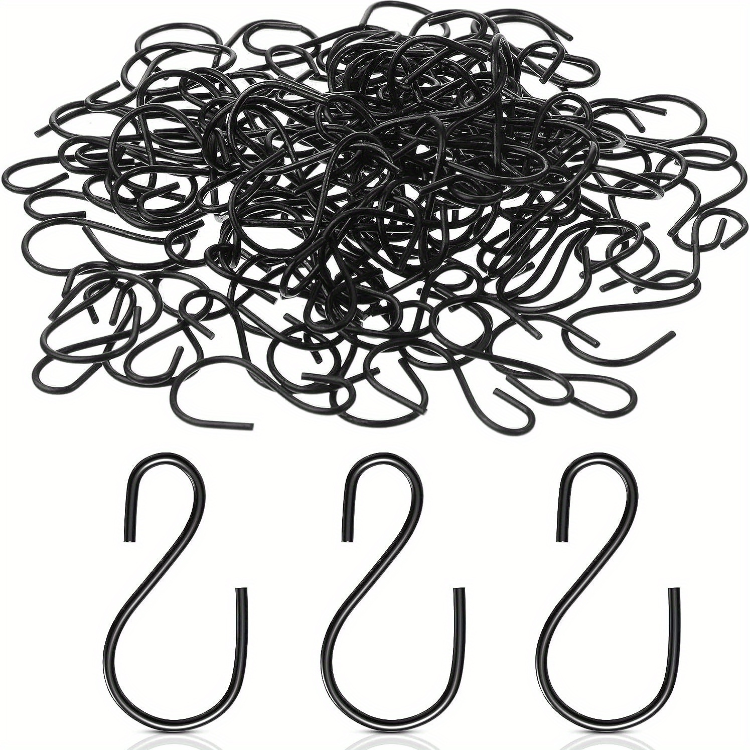 TEMU Ensemble de 60 crochets en métal , mesurant 1 pouce, conçus pour suspendre des ornements, des plantes, des bijoux et des porte-clés, parfaits