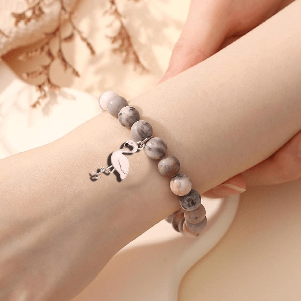 Men's Glass Beaded Wristwatch for Celebrations