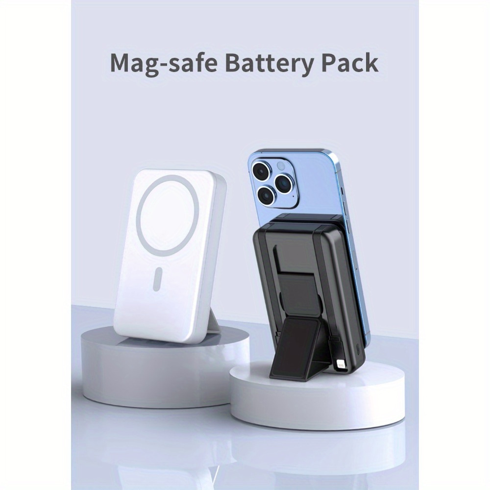 

Magnetic Wireless Charging Bank, 22.5w Fast Charging, 20000mah Capacity, Intelligent Digital Display, Light Weight, Portable And Compact, Foldable, Can Be Used As A Mobile Phone Stand