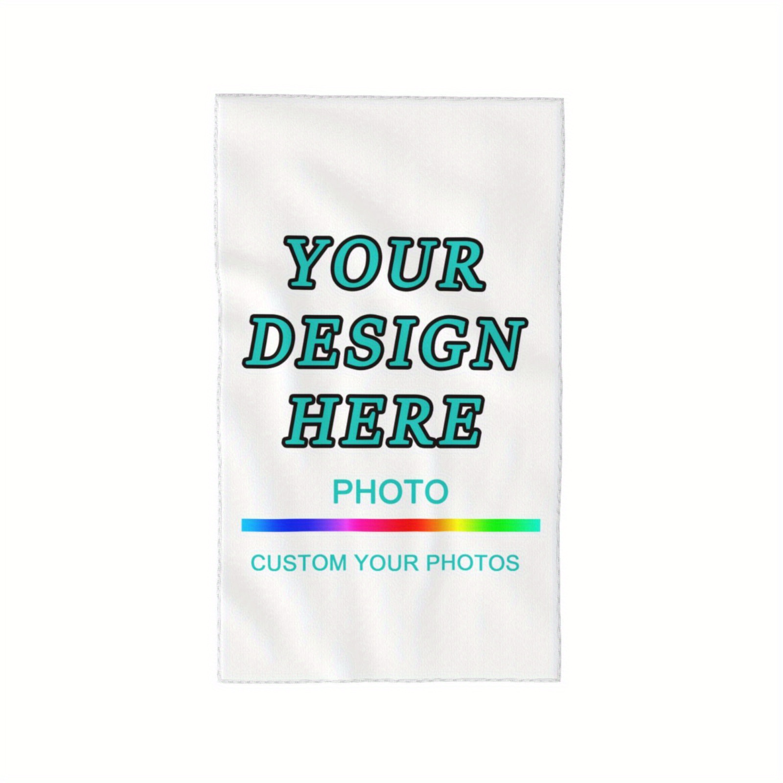 

Customizable Kitchen Towels - Polyester, Personalize With Your Photo , Cooking & Dining