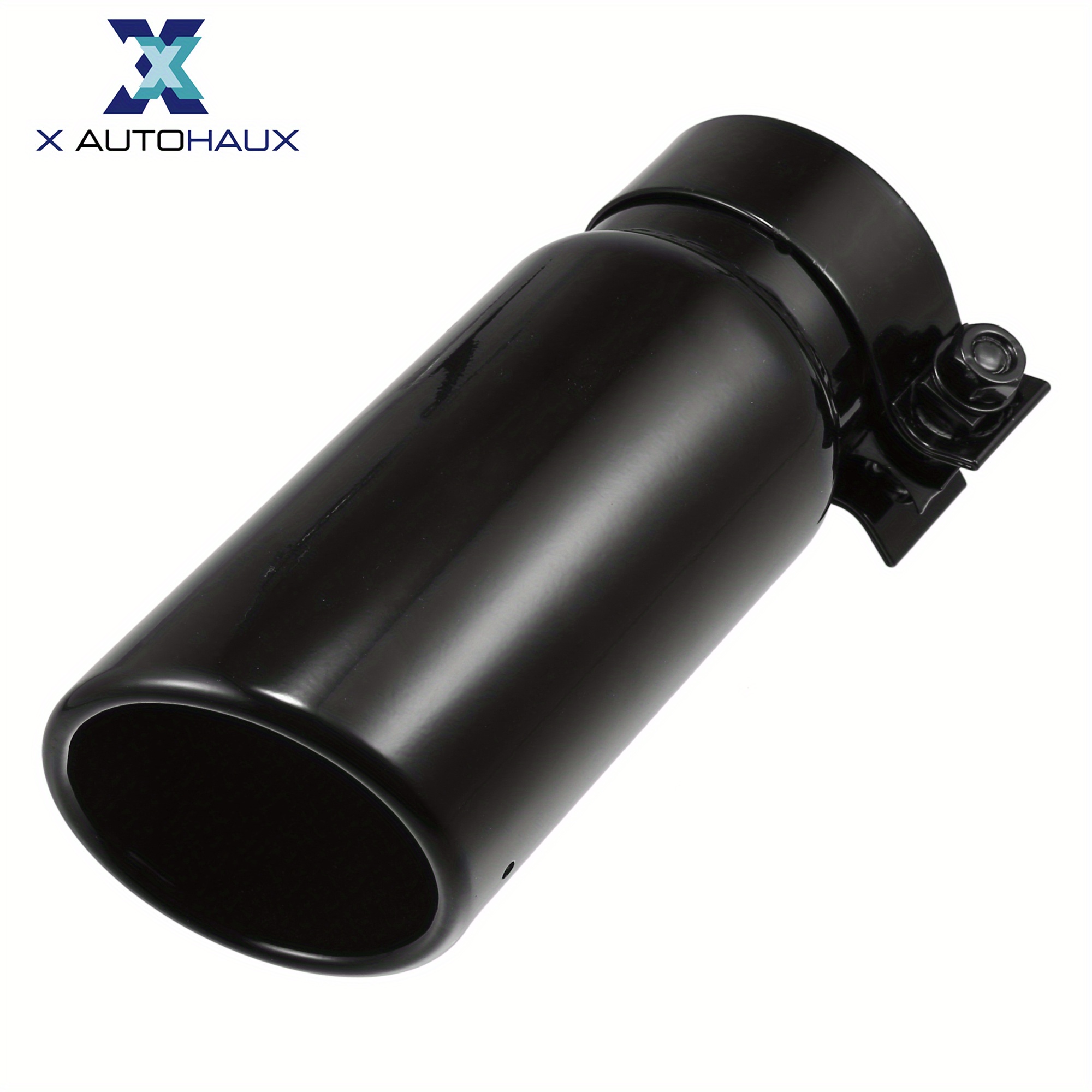 TEMU X Autohaux Stainless Steel Exhaust Extension Tube Chrome Exhaust Tip For Tacoma 2018-2022 Replace Pt932-35180-02 Pt9323518002