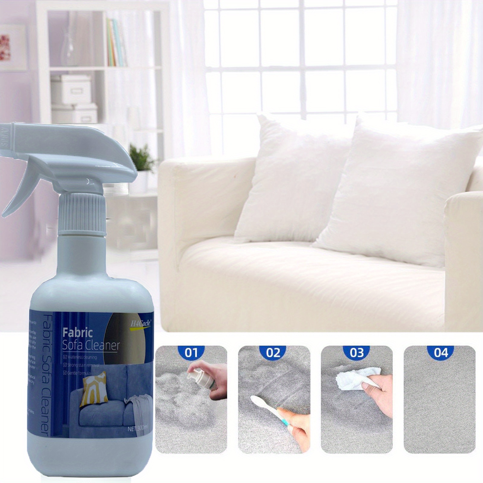 effective fabric sofa   remove   stains house   free cloth carpet detergent details 3