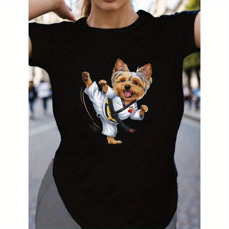 

Yorkshire Terrier Martial Arts Women's T-shirt