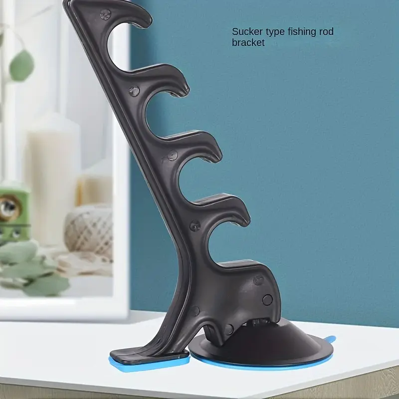 suction cup fishing rod holder SUMO Mount Carrier Premium rod for car Go-Fish Staggering or offsetting the rods so the reels dont interfere with each other provides more space Suction Cup Fishing Rod Brackets