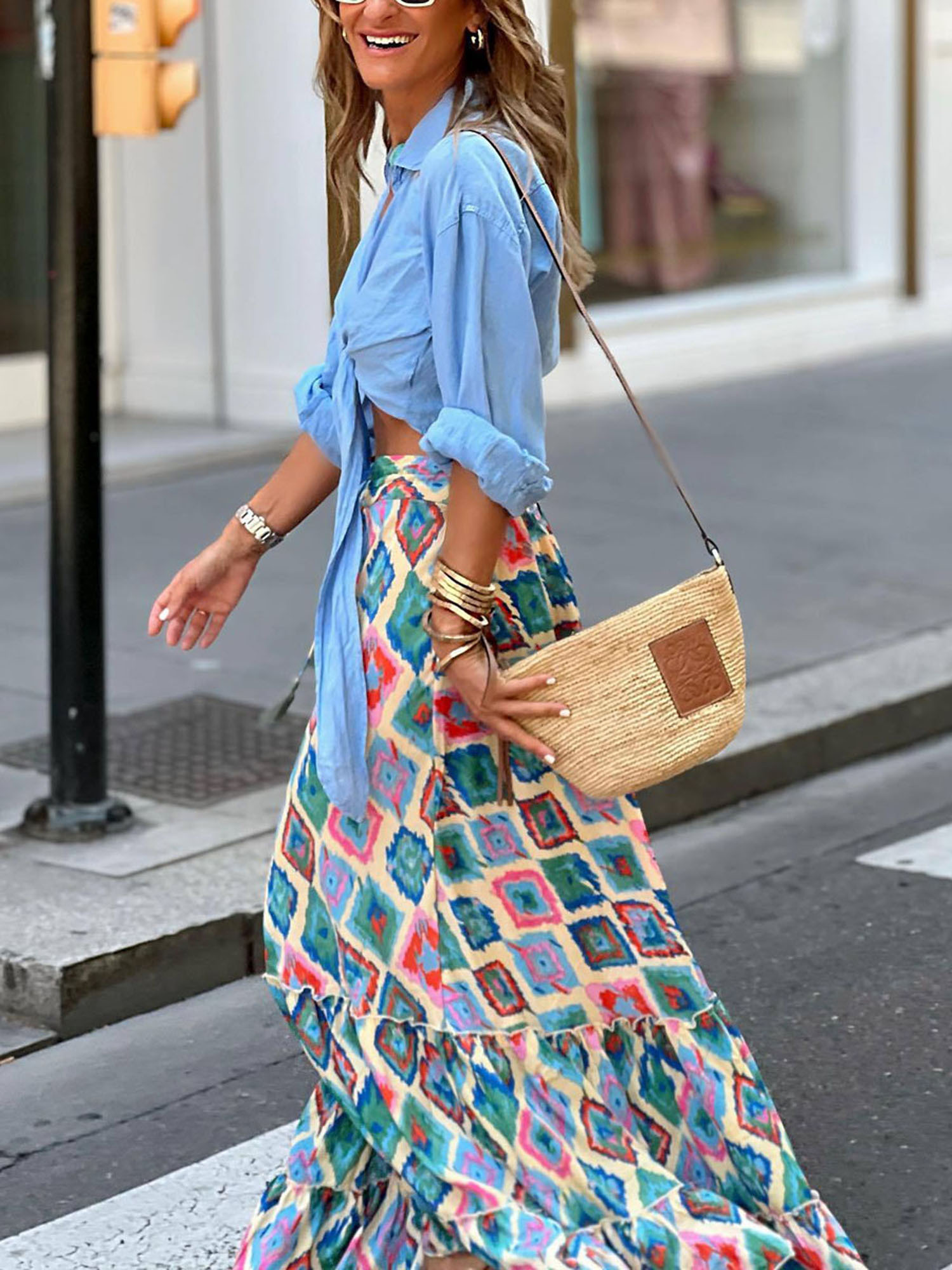 Fashion Boho Maxi Skirts And Dresses Bohemian Dress Bohemian Style