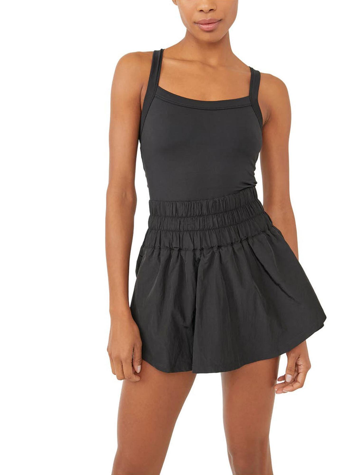 white christmas dresses Cozy Chic Casual Drawstring Skort | Trendy Women's Skorts main image 0