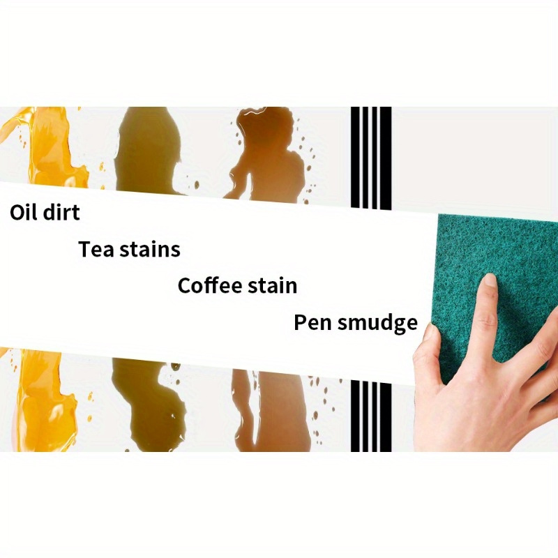 fast arrival heavy duty kitchen cleaning pads pot scrubber dishwashing cloths and scrub sponge ideal for stove range hood pot bottom and sink cleaning cleaning supplies and tools details 2