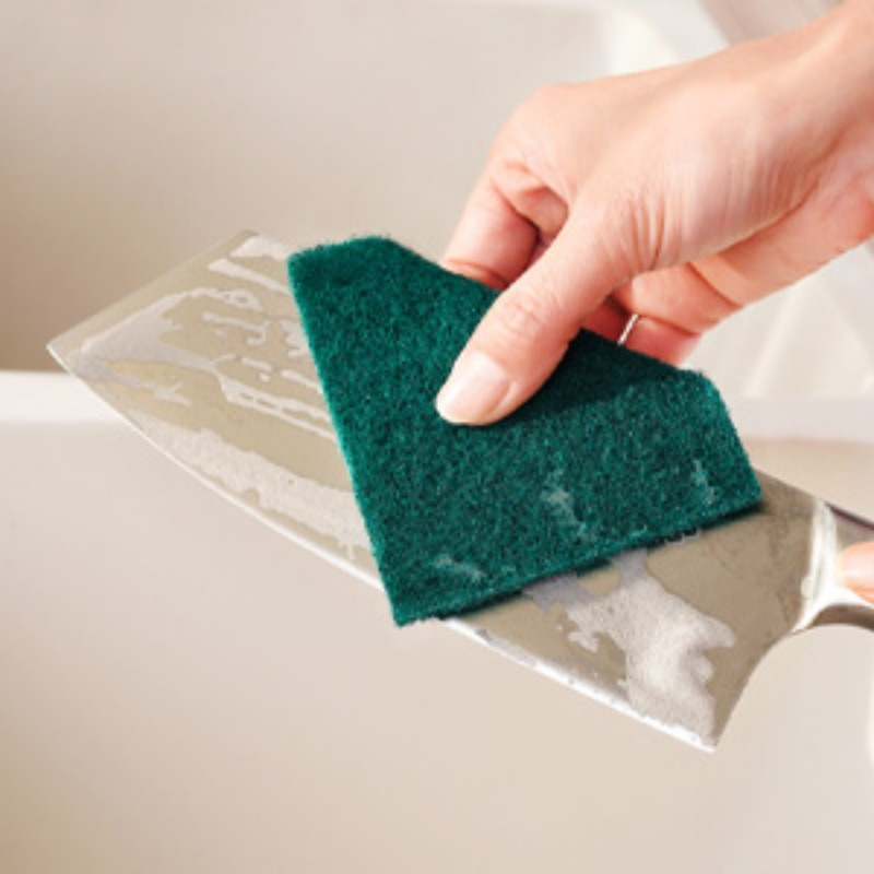 fast arrival heavy duty kitchen cleaning pads pot scrubber dishwashing cloths and scrub sponge ideal for stove range hood pot bottom and sink cleaning cleaning supplies and tools details 5