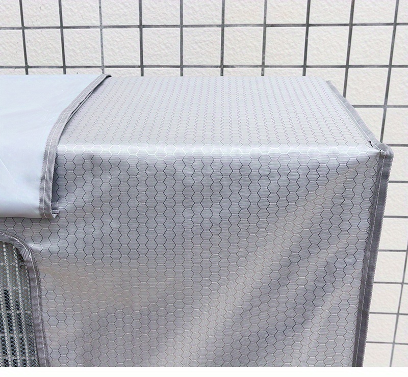 1pc double layer air conditioner outdoor unit protective cover cube thickening boot is not       conditioner aging snow and rain details 17