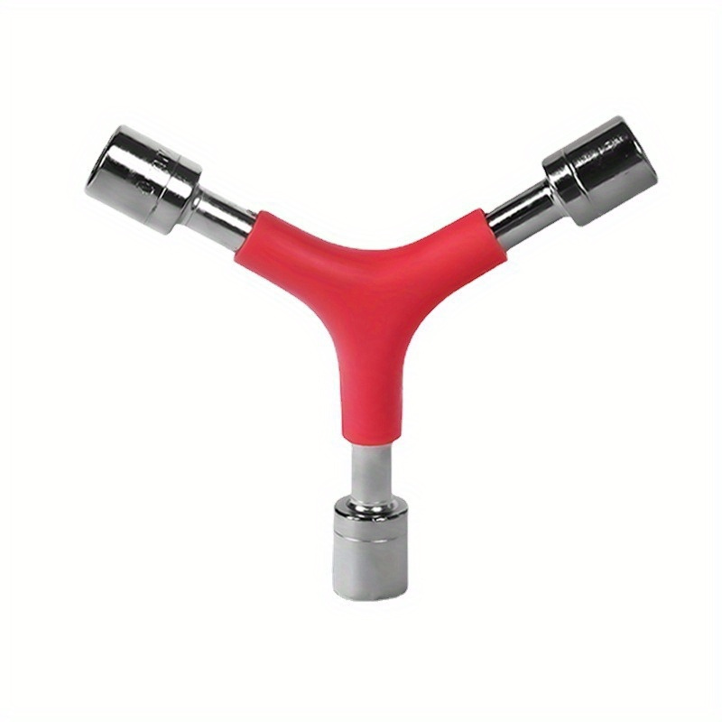 

1pc Aluminum Alloy Bicycle Repair Tool, -pronged Hex Wrench Combination Tool For