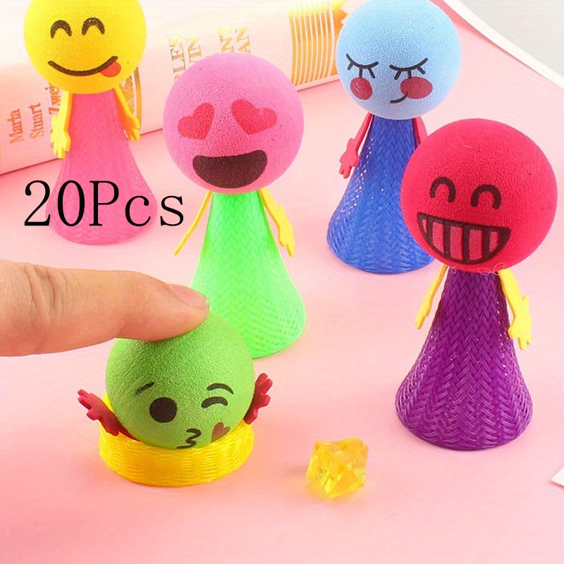 

20pcs Colorful Bounce Toys For Kids - Fun Eva Relax, Perfect For Boys & Girls Ages 6-8, Ideal Reward Gifts For Birthdays, Christmas & Parties Kids Toys Summer Toys For Kids