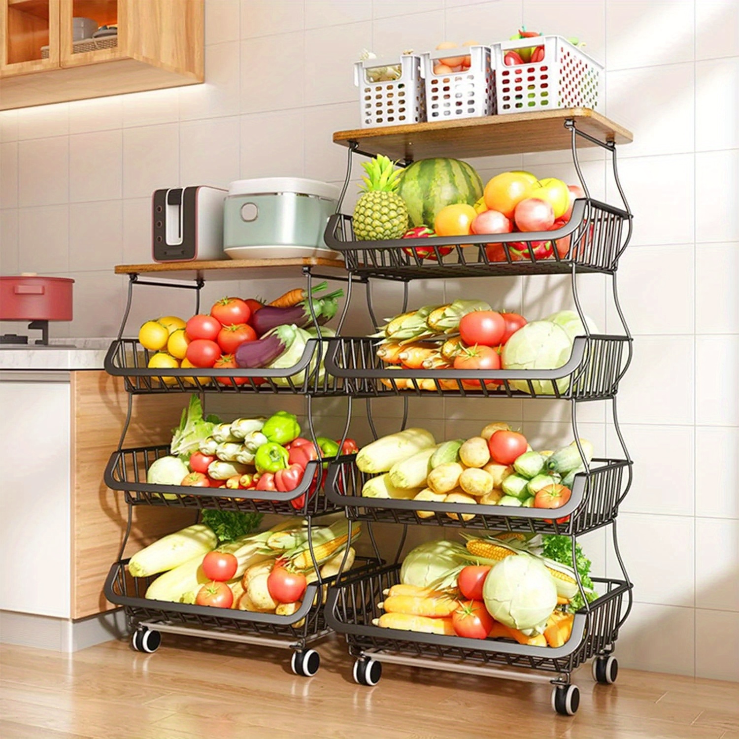 Vegetable shelf for kitchen hotsell