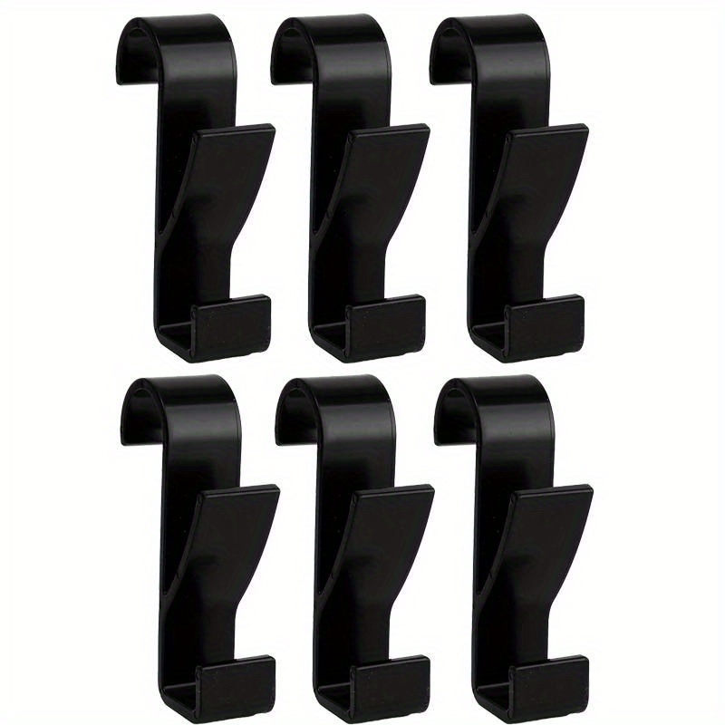 Image of 6pcs Bathroom Hanger Clips Heated Towel Radiator Rail Hook Holder Multifunction Drying Rack Hook Towel Clothes Storage Hanger