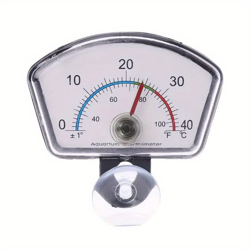448b Digital Aquarium Thermometer Temperature Measuring Tool Submersible No Wire, Without Battery