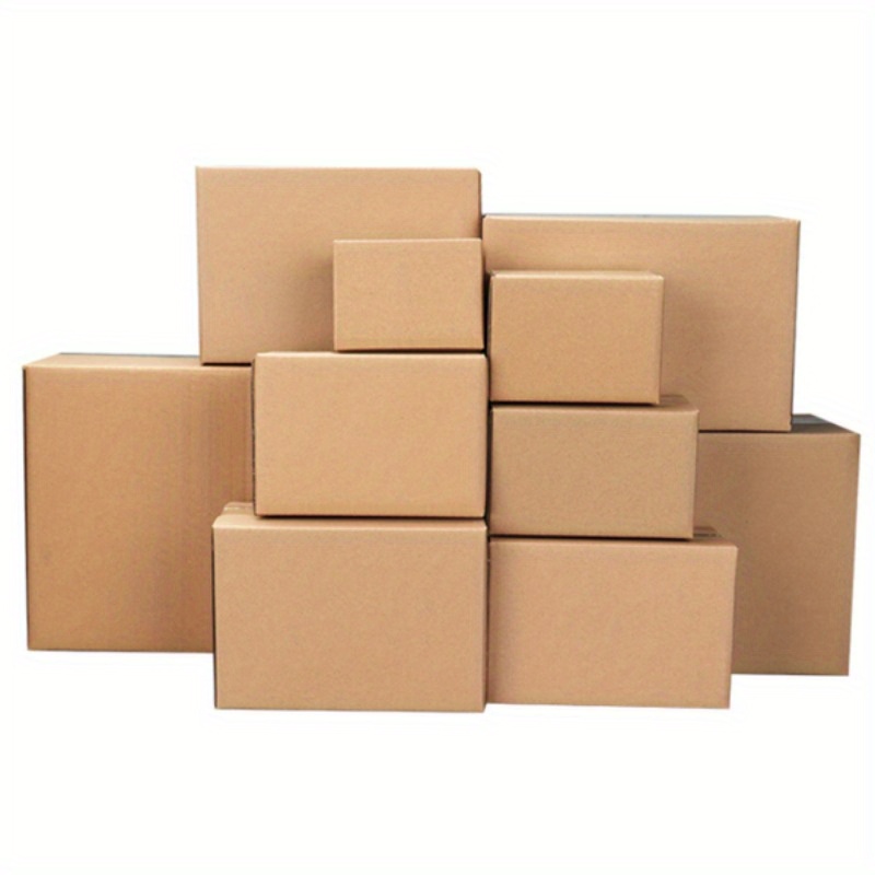 

100 Corrugated Paper Boxes 6*4*4;(15.2*10*10cm) Yellow